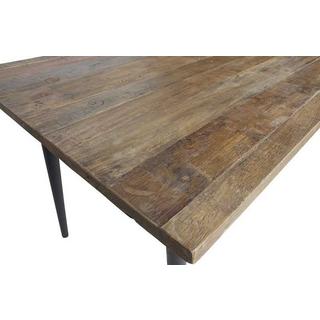 mutoni Table en bois orme Guild Naturel 220x90  