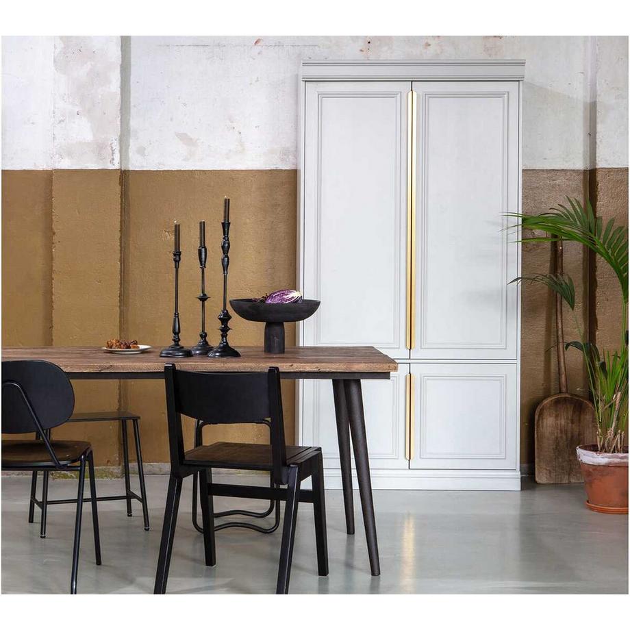mutoni Table en bois Orme Guild Naturel 220x90  
