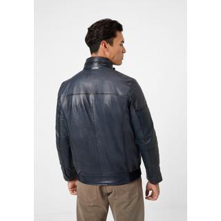 RICANO  Veste en cuir pour homme Ricma avec col montant dans le style Blouson 