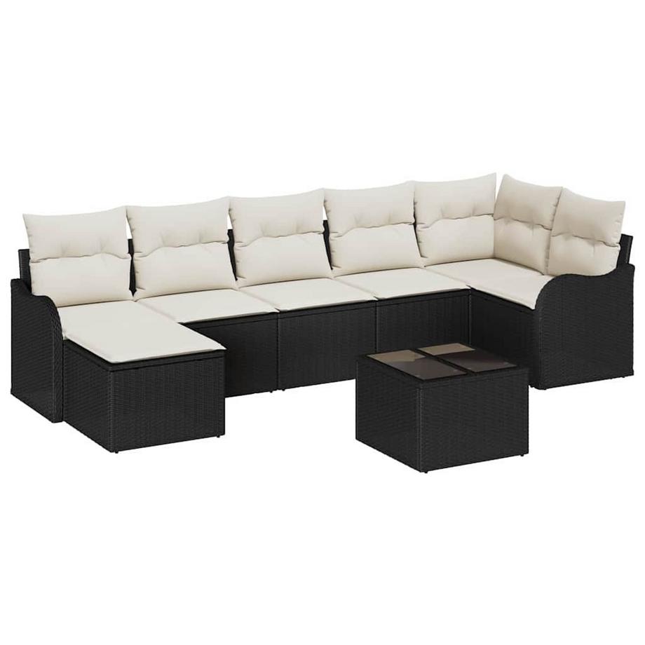 Set Divano da Giardino Polyrattan