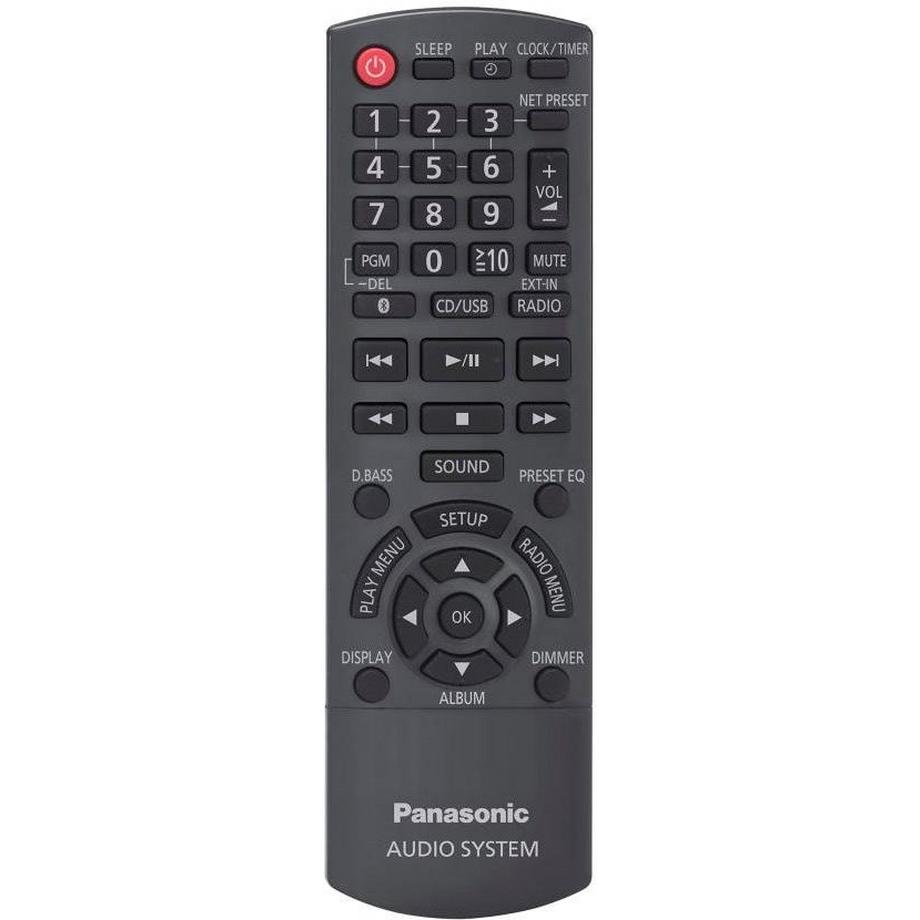 Panasonic  Micro-HiFi Anlage SC-PMX802E Schwarz 