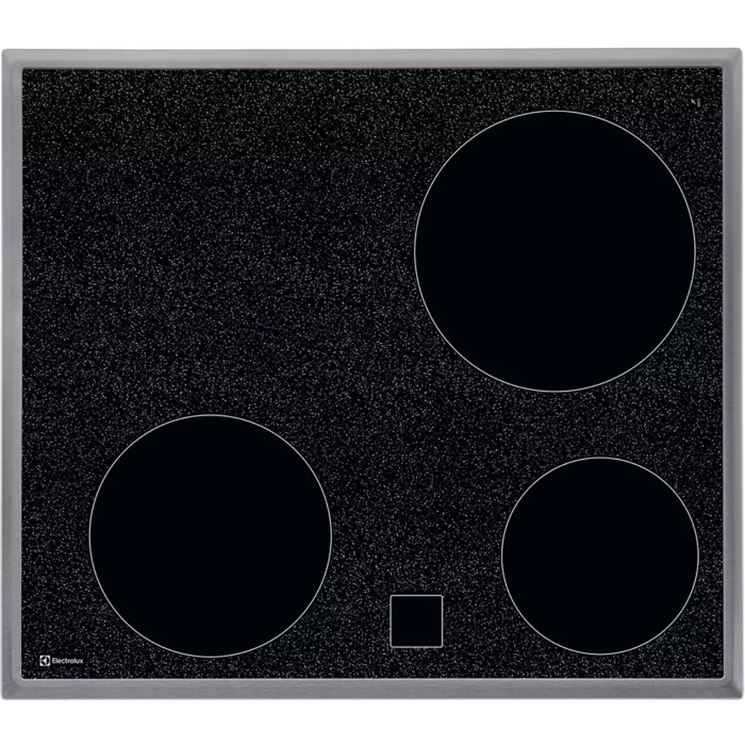 Electrolux GK583CN Schwarz Integriert Keramik 3 Zone(n)