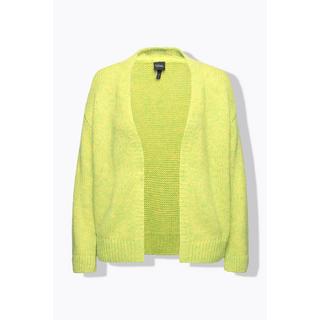 Ulla Popken Cardigan Court Ouvert Oversize avec Laine  