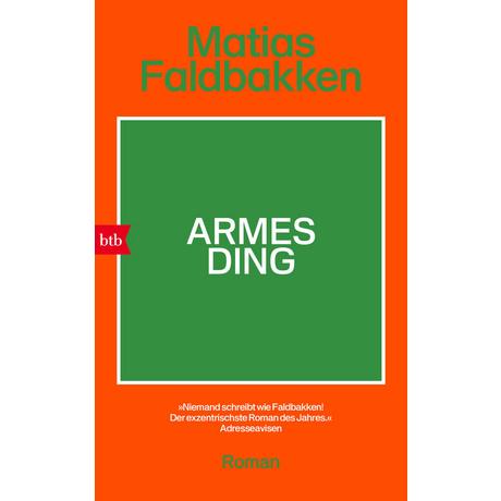 Armes Ding Faldbakken, Matias; Stadler, Maximilian (Übersetzung) Copertina rigida 