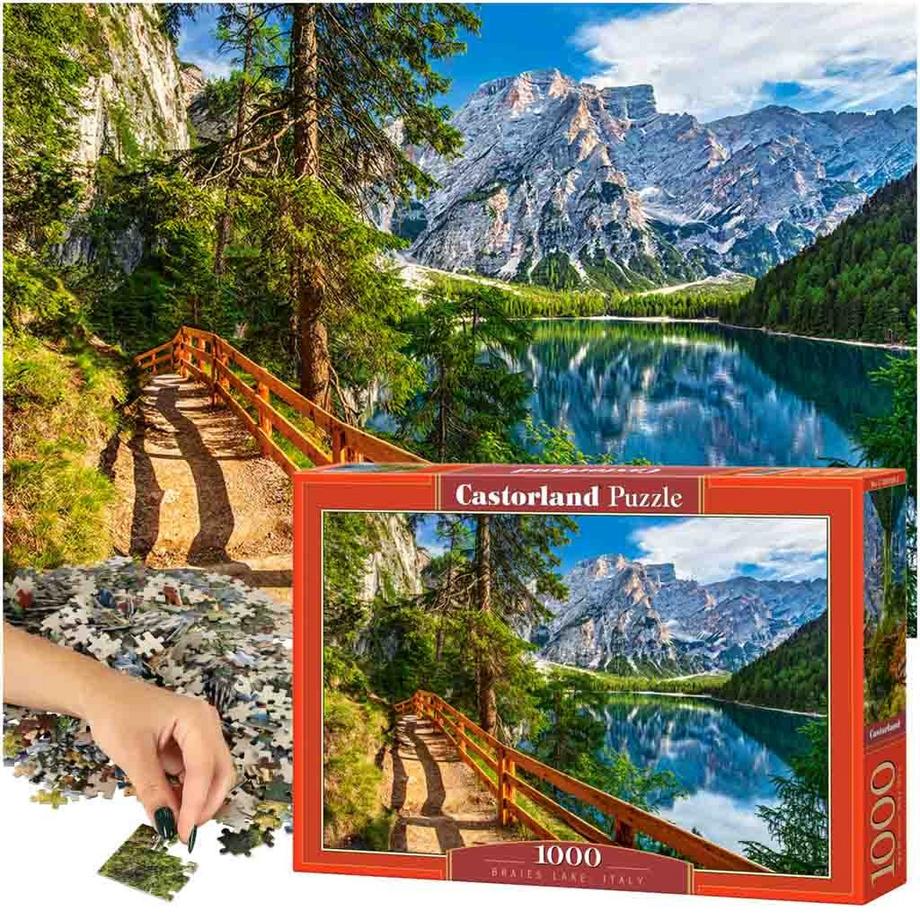 Puzzle Pragser Wildsee, Italien (1000Teile)