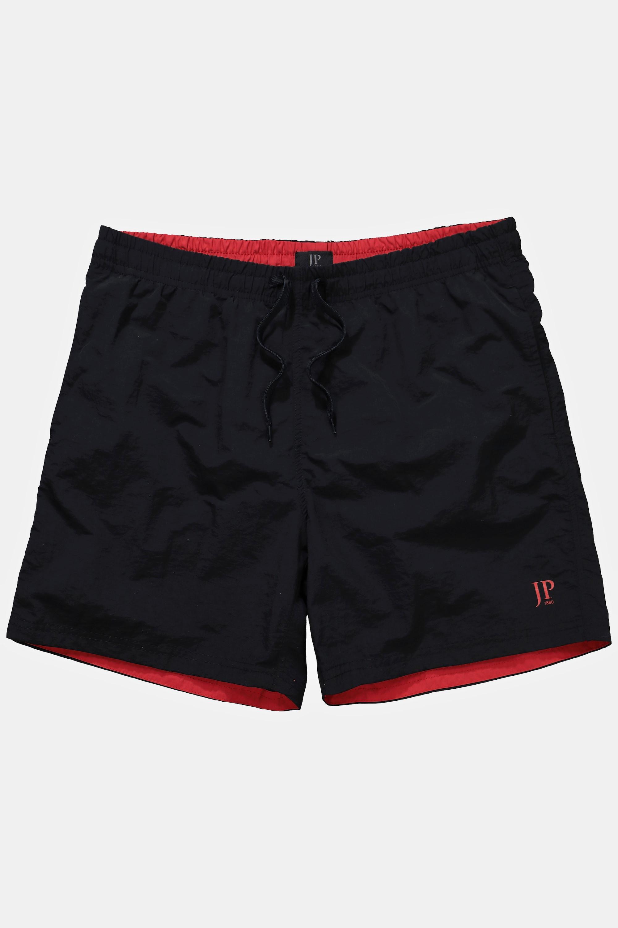 JP1880  Shorts da mare con cintura elastica, disponibili fino alla tg. 8XL 