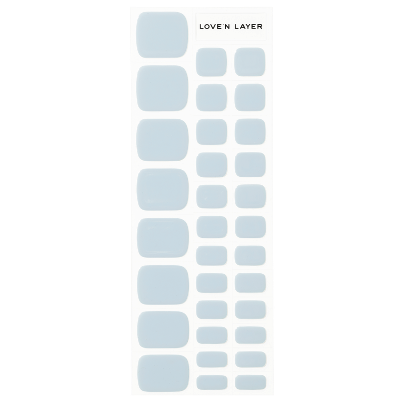 Image of Nagelfolie Solid Toe Heavenlu Blue Damen Blau 1 pezzo