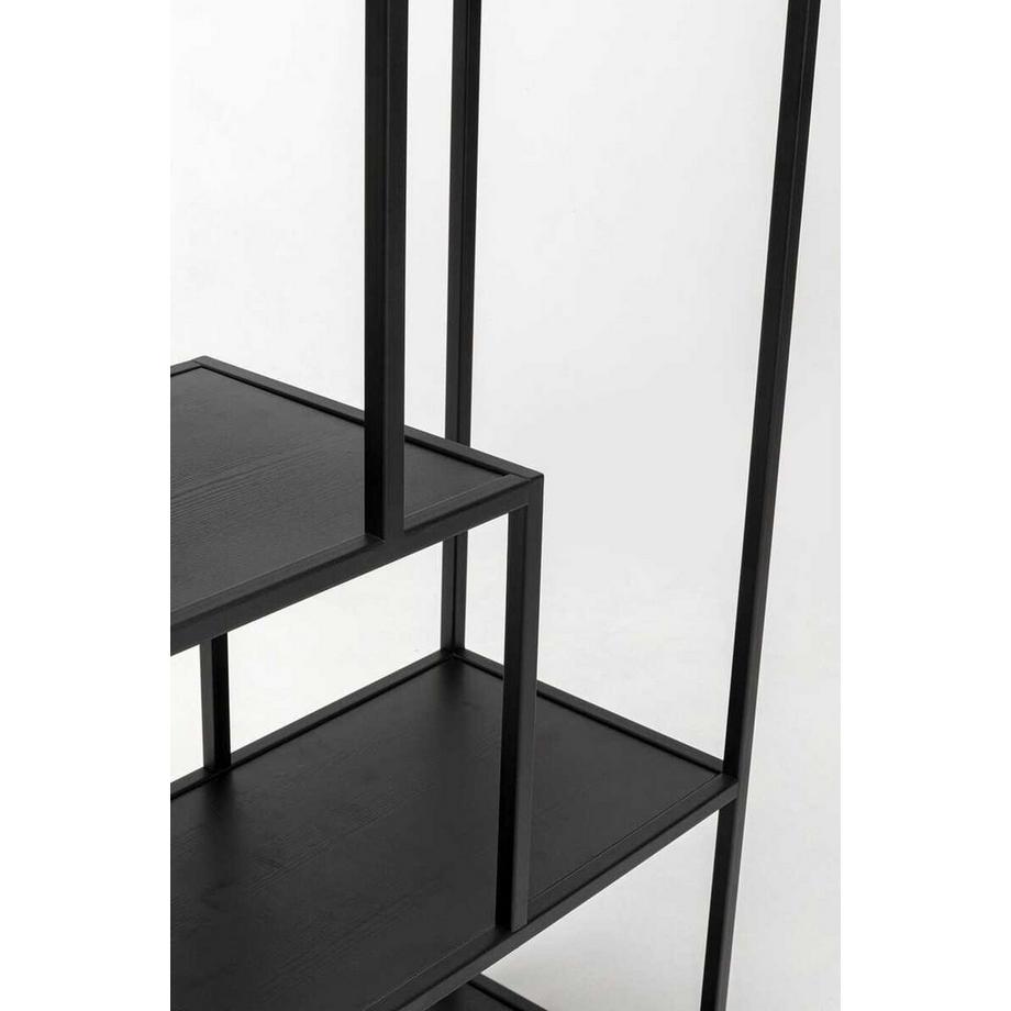 KARE Design Étagère Loftie noir 77x100  