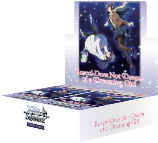 Bushiroad  Rascal Does Not Dream of a Dreaming Girl Booster Display - Weiss Schwarz TCG - EN 