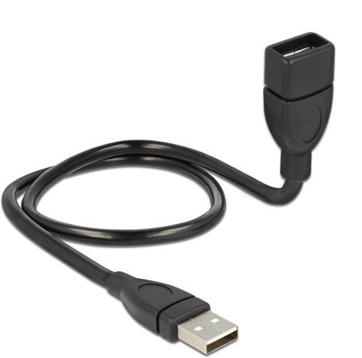 Image of 50cm USB 2.0 USB Kabel 0,5 m USB A Schwarz