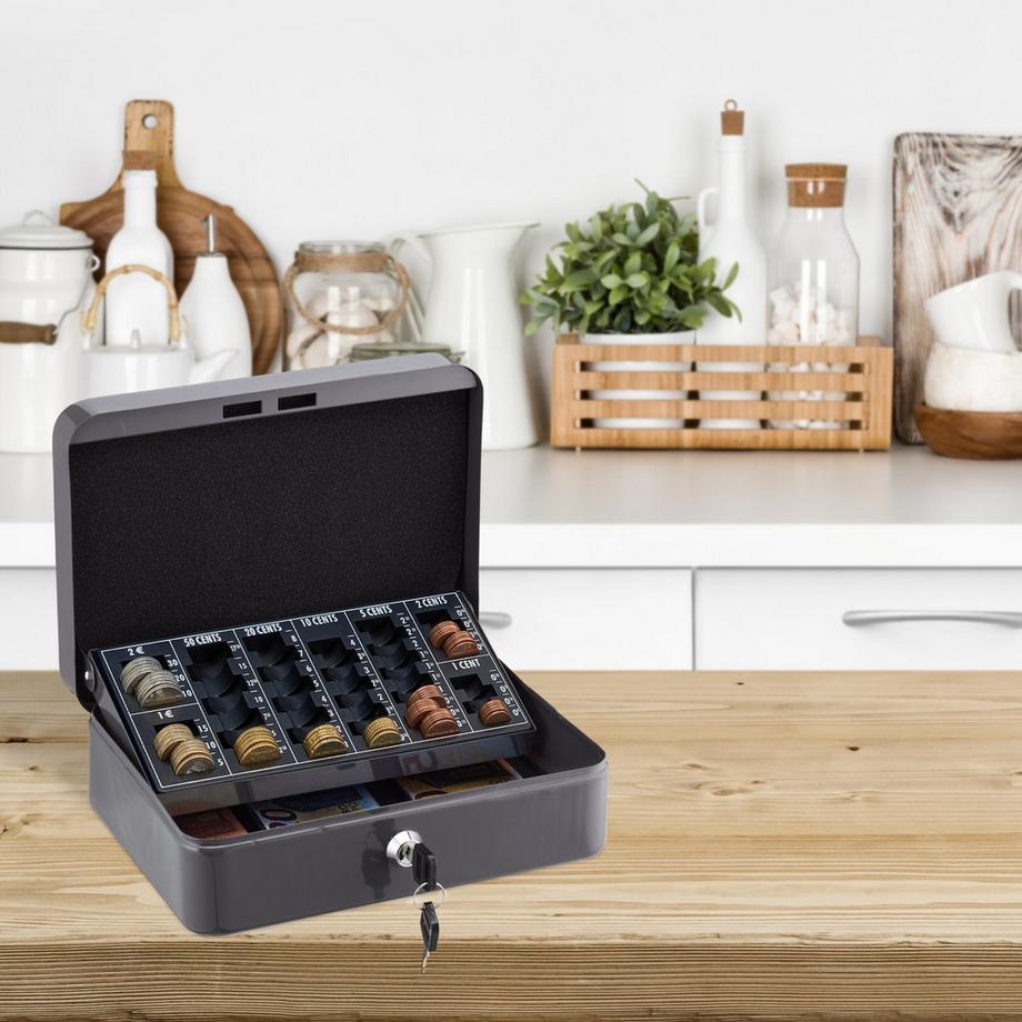 B2X  Geldkassette mit 2 Schlüsseln 