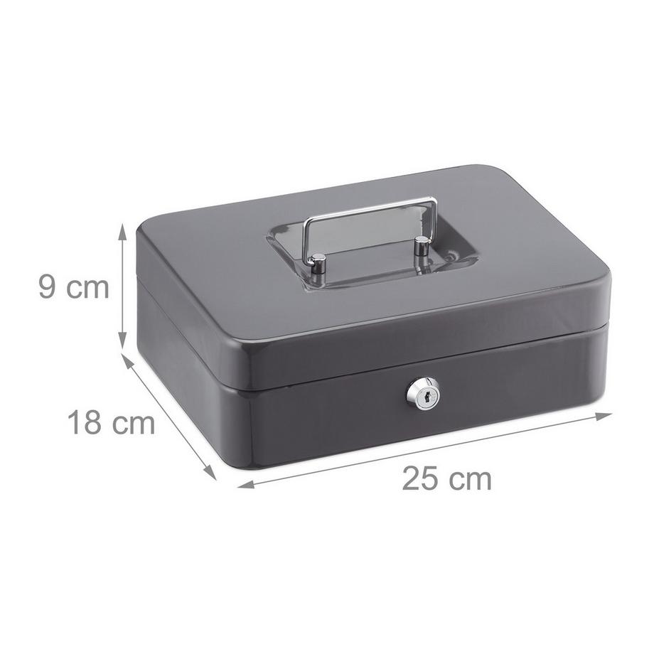 B2X  Geldkassette mit 2 Schlüsseln 