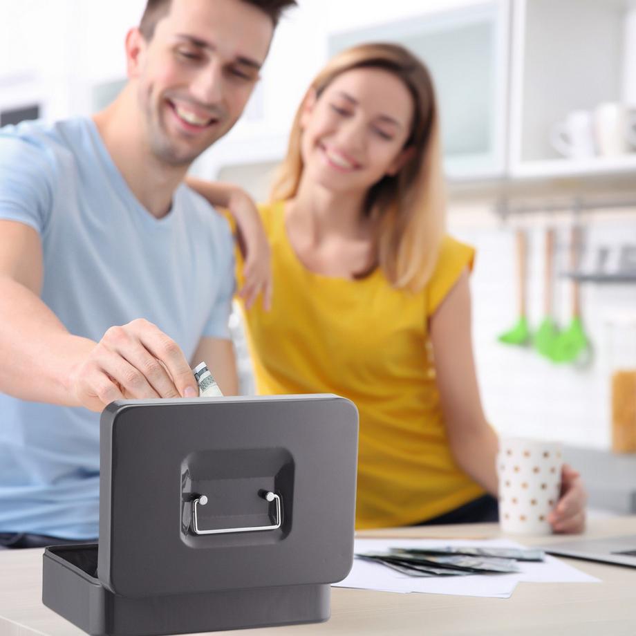 B2X  Geldkassette mit 2 Schlüsseln 
