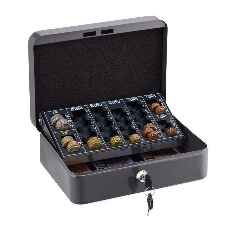 B2X  Geldkassette mit 2 Schlüsseln 