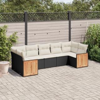 VidaXL Garten sofagarnitur poly-rattan  