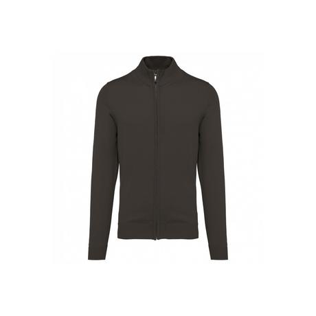 Kariban Cardigan Zippé Slim Fit  