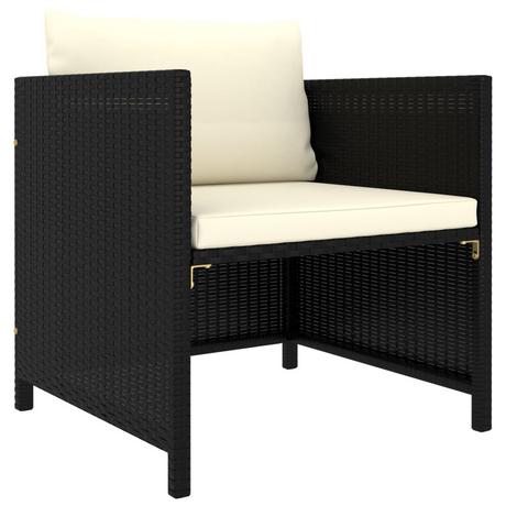 VidaXL Gartensofa poly-rattan  