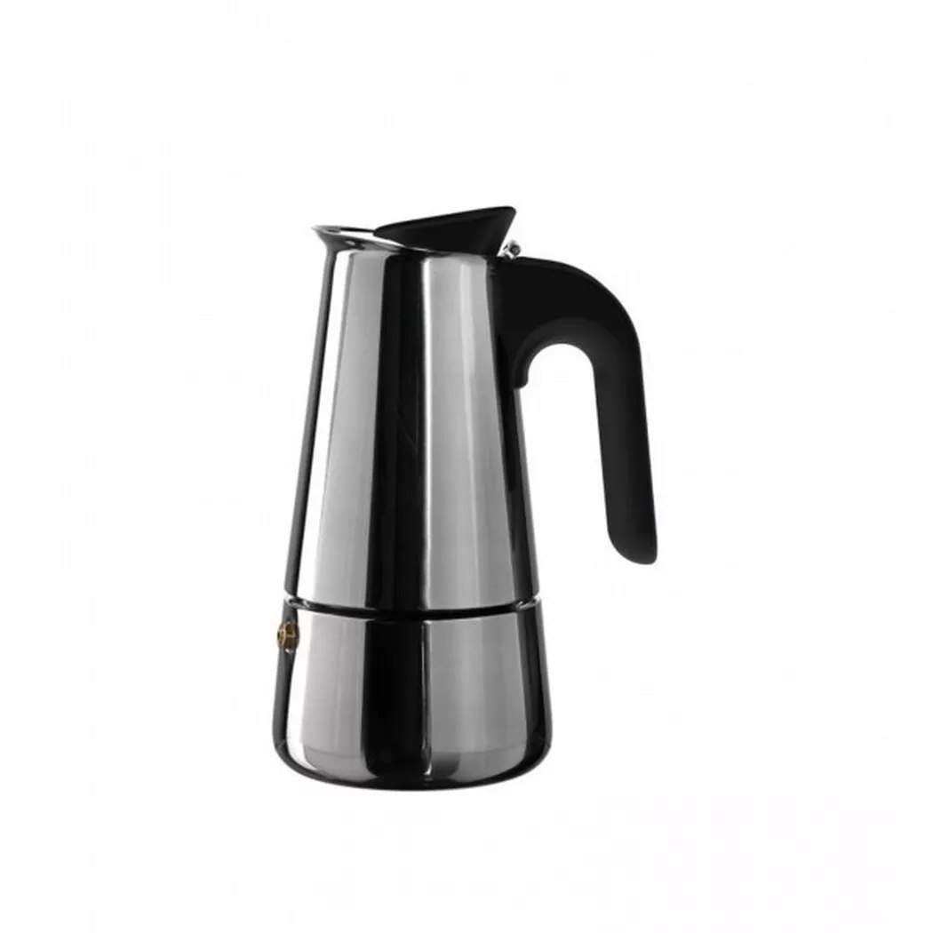 Leonardo – Espressokocher Per me 0.3 l Anthrazit, Silber