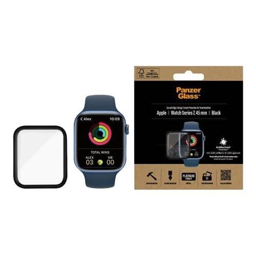 PanzerGlass  Verre de protection d'écran pour Apple Watch Série 7 