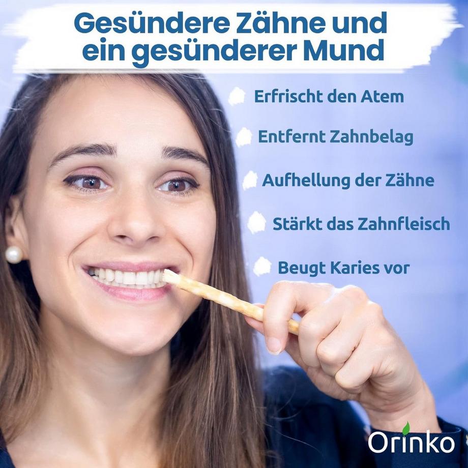 Orinko  Miswak Natürliche Zahnbürste 6er-Pack 