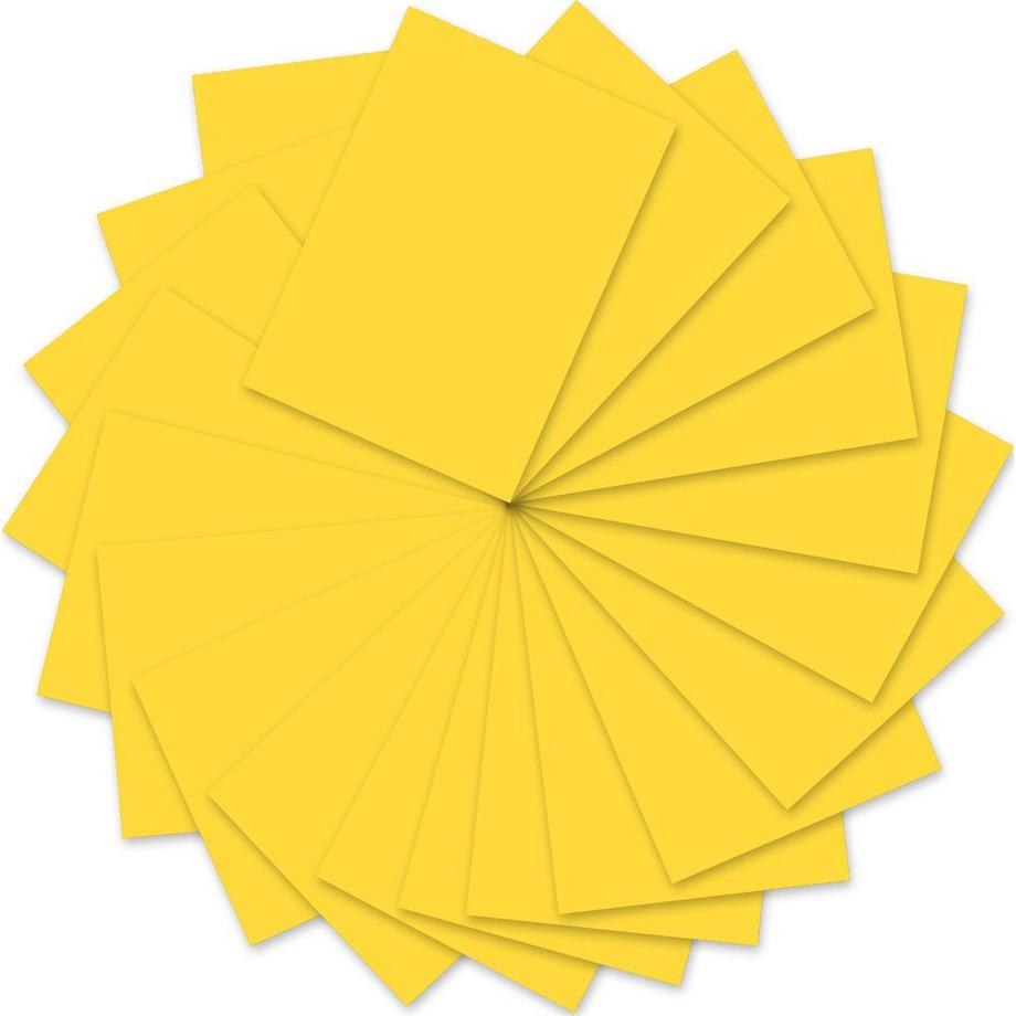 Ursus URSUS Tonzeichenpapier A4 2174613 130g. dunkelgelb 100 Blatt  