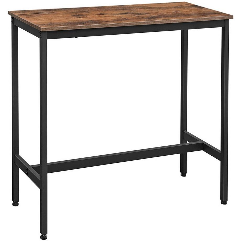 Table de bar de cuisine haute et étroite Loft industriel