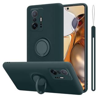 Cadorabo  Hülle für Xiaomi 11T  11T PRO TPU Silikon mit Ring Liquid 