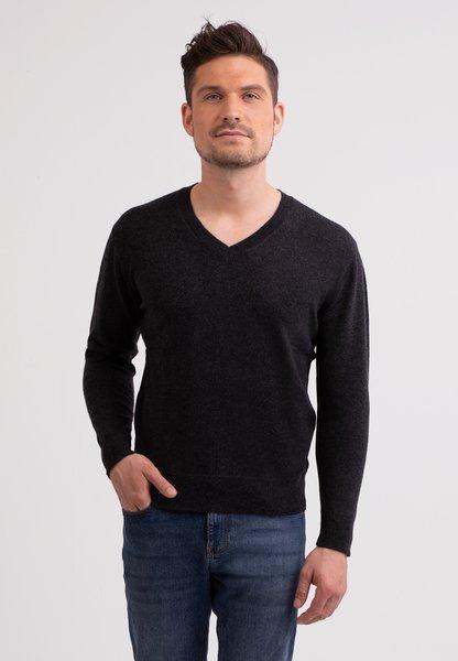 CASH-MERE.CH  Kaschmir V-Ausschnitt Pullover 