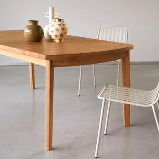 Tikamoon Ausziehtisch Maia aus massivem Eichenholz 270 x 95  