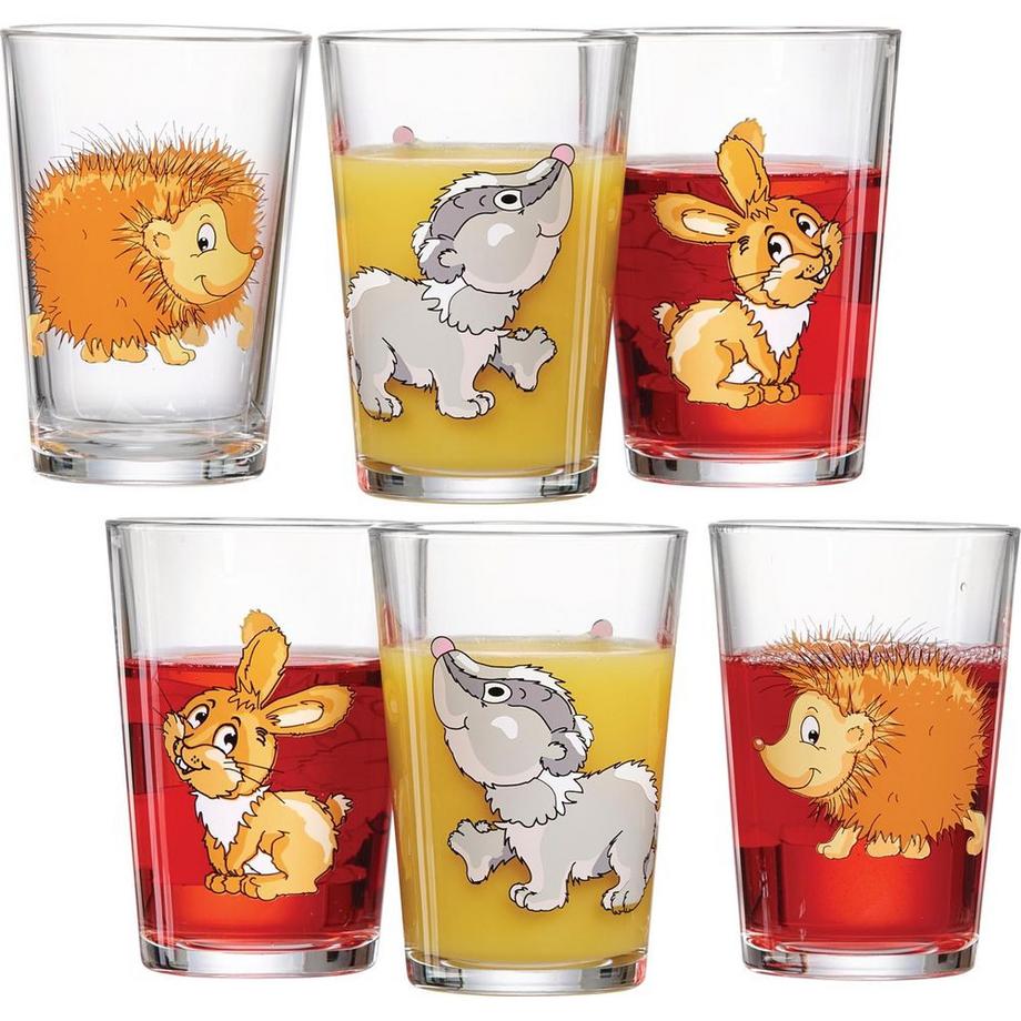 Ritzenhoff & Breker  Waldtiere Kindertrinkgläserset 6-teilig 