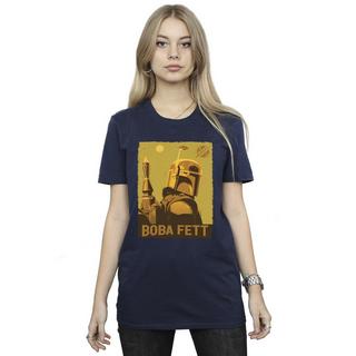 STAR WARS  Tshirt THE BOOK OF BOBA FETT PLANETARY STARE 