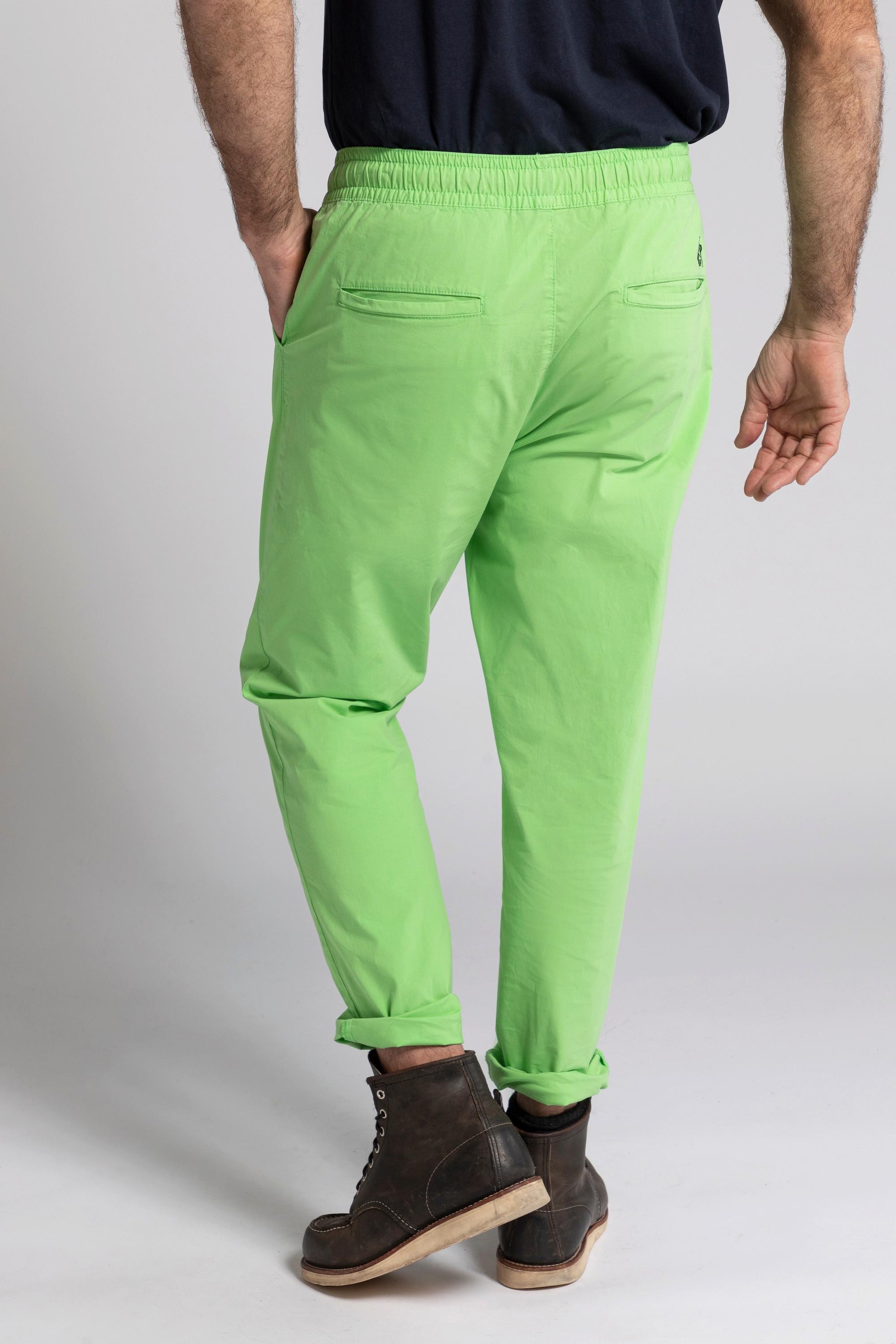 JP1880  Pantaloni con FLEXNAMIC®, cintura elastica e taglio ampio e scampanato 