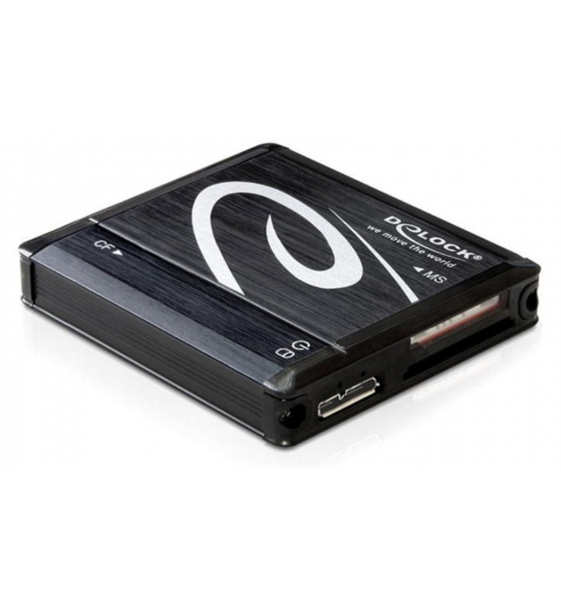 Image of Usb 3.0 Card Reader All In 1 Kartenleser Usb 3.2 Gen 1 (3.1 Gen 1) Schwarz Unisex Schwarz