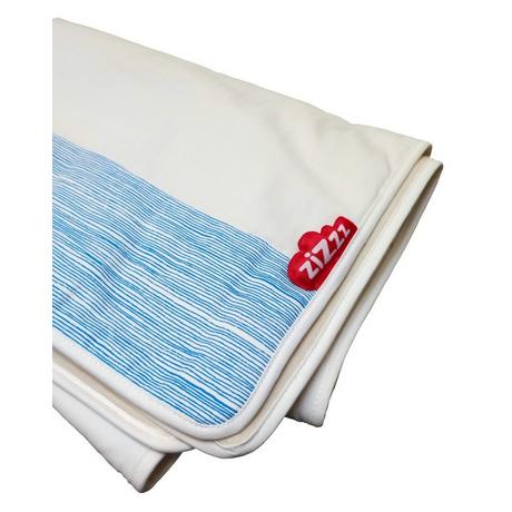 Zizzz Babydecke Blue Stripes  