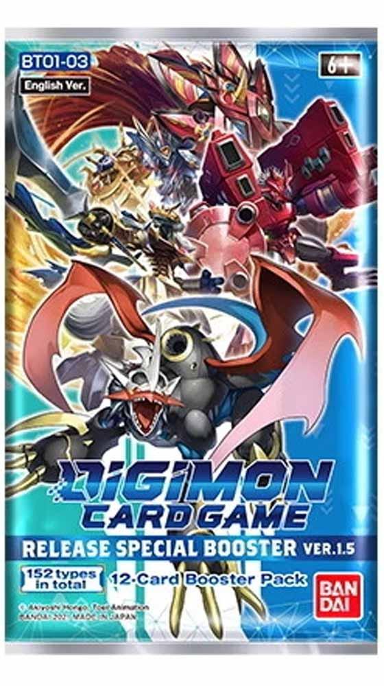 Bandai  Release Special Booster Ver.1.5 BT01-03 - Digimon Card Game 