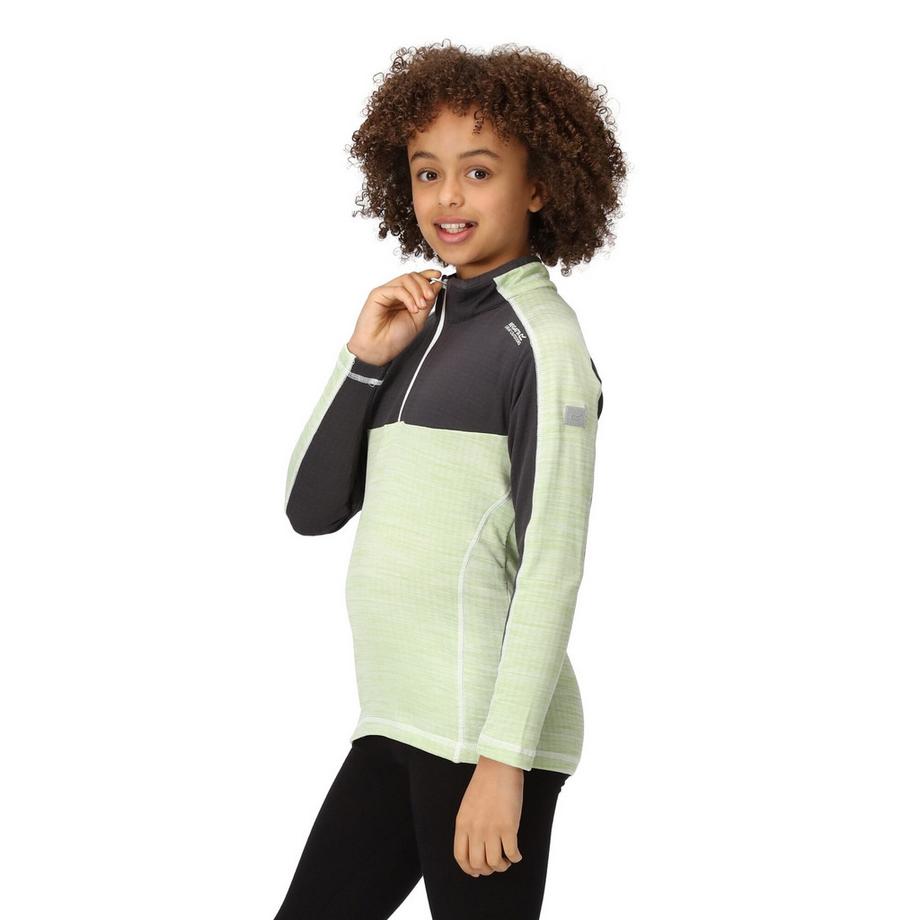 Regatta Hewley Top in pile mezza zip  