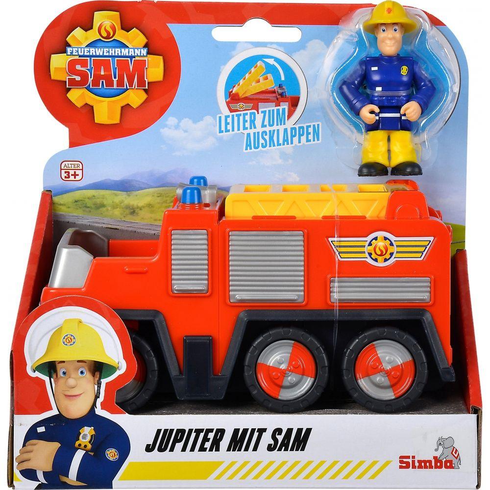 Simba  Feuerwehrmann Sam Sam Jupiter mit Sam 