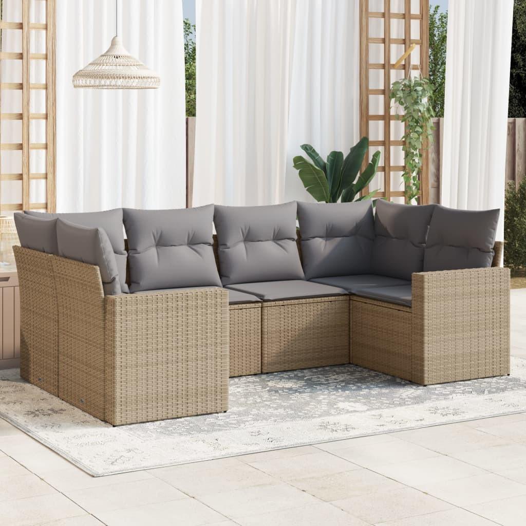 VidaXL Garten sofagarnitur poly-rattan  