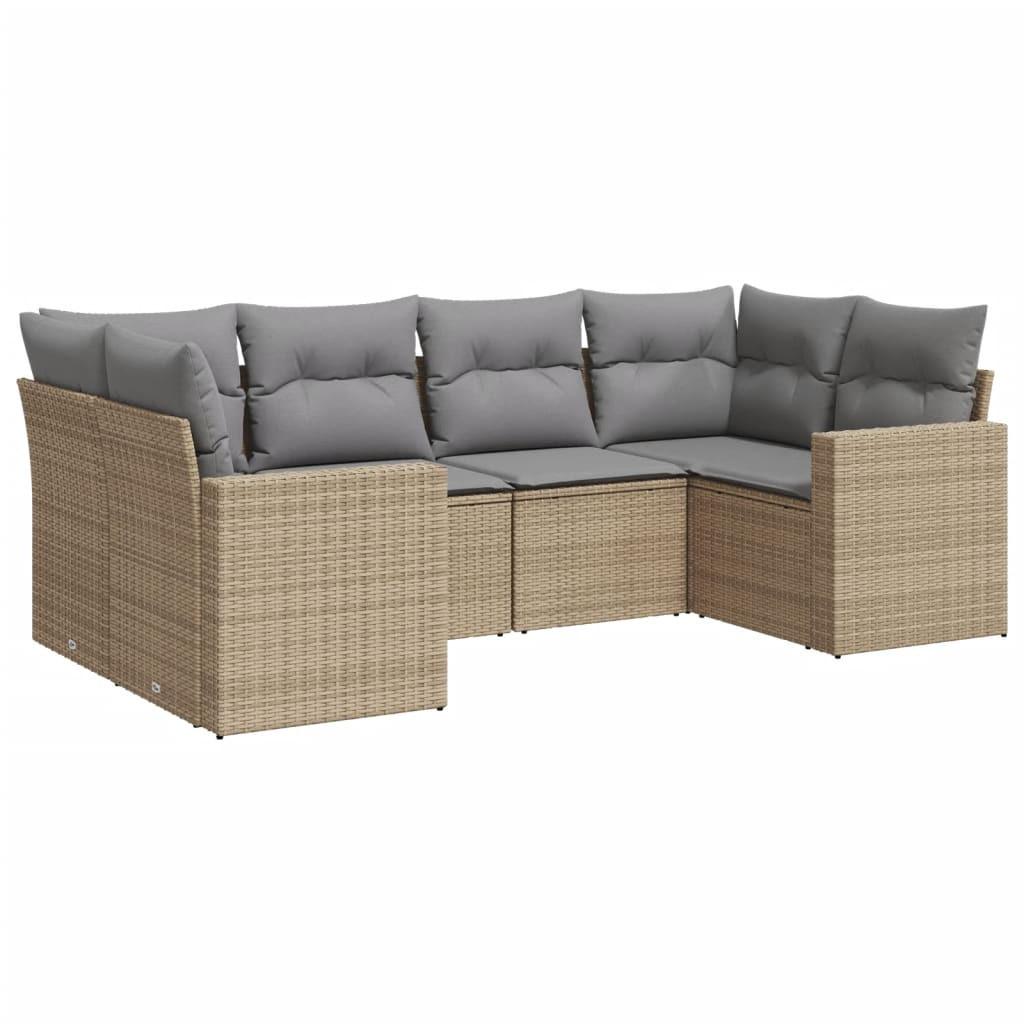 VidaXL Garten sofagarnitur poly-rattan  