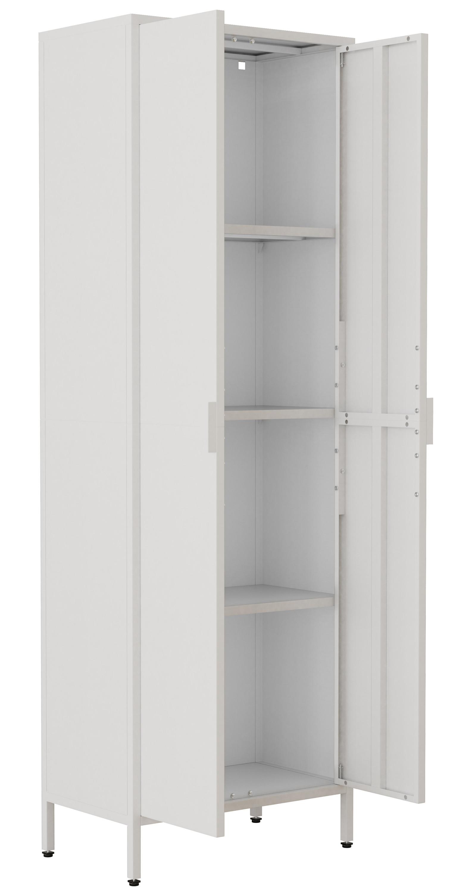 VCM Stahl Schrank Büroschrank Flokas  