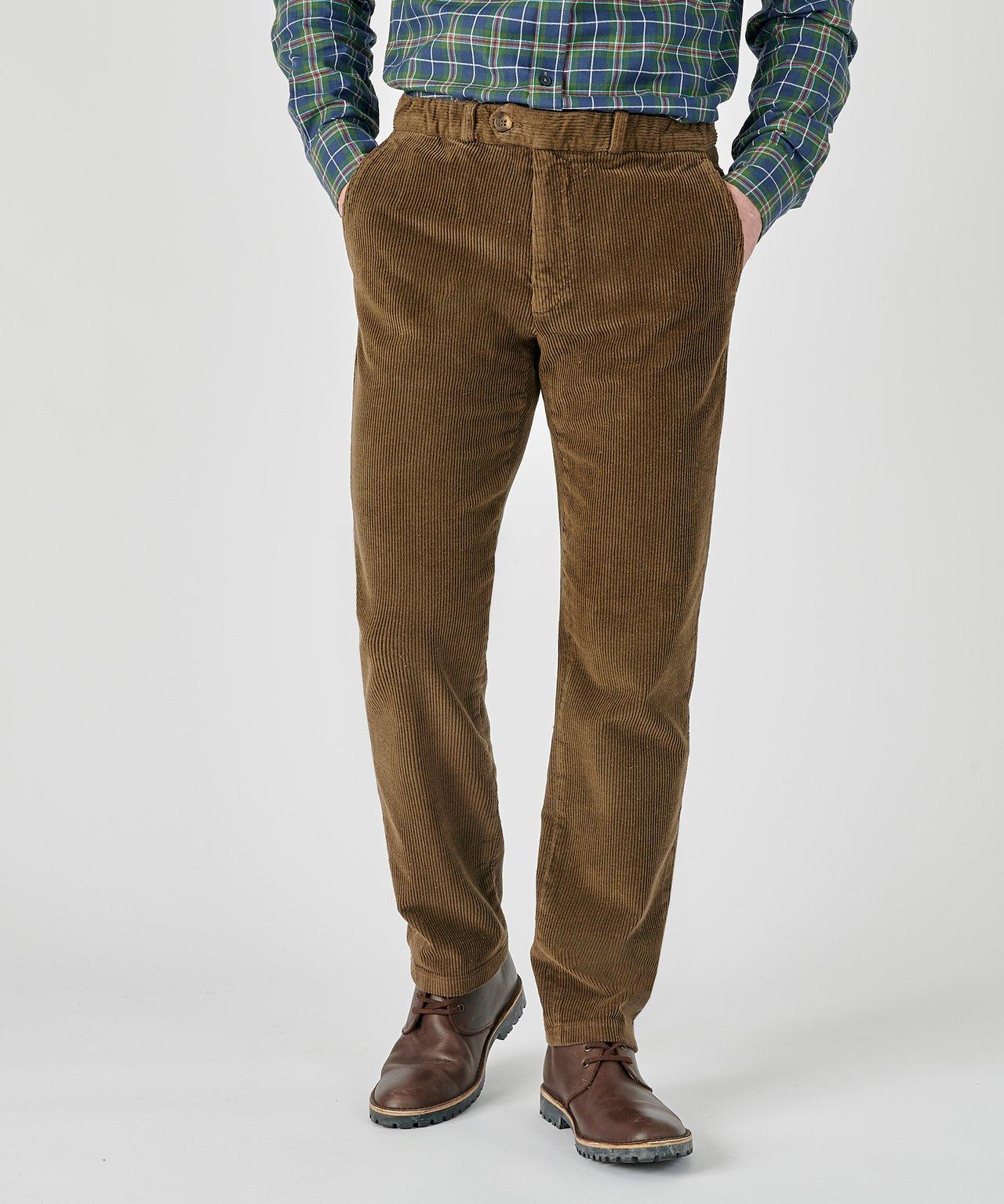 Image of Cordhose. Unisex Grün 38