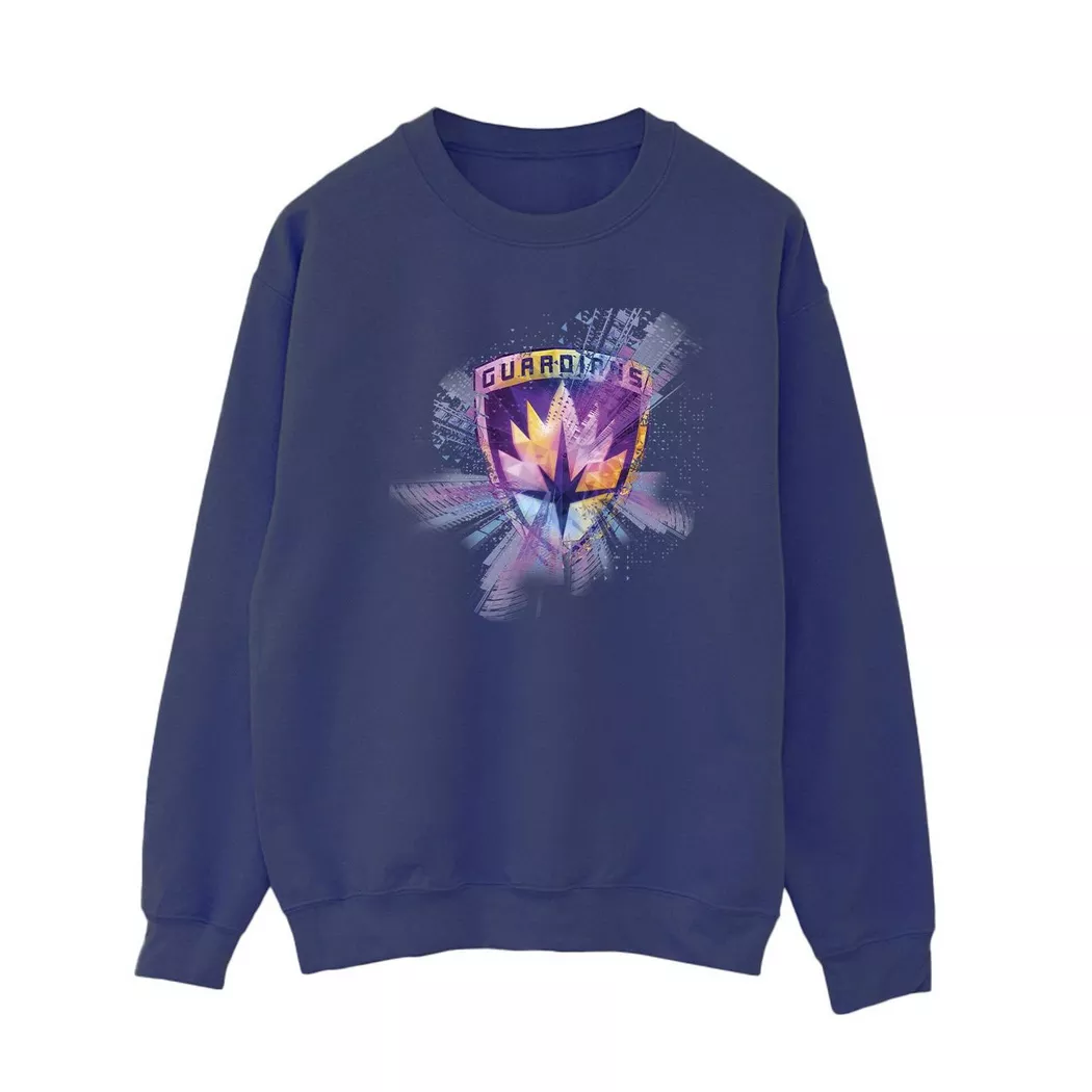 MARVEL - Guardians Of The Galaxy Sweatshirt, für Damen, Marine, Größe S