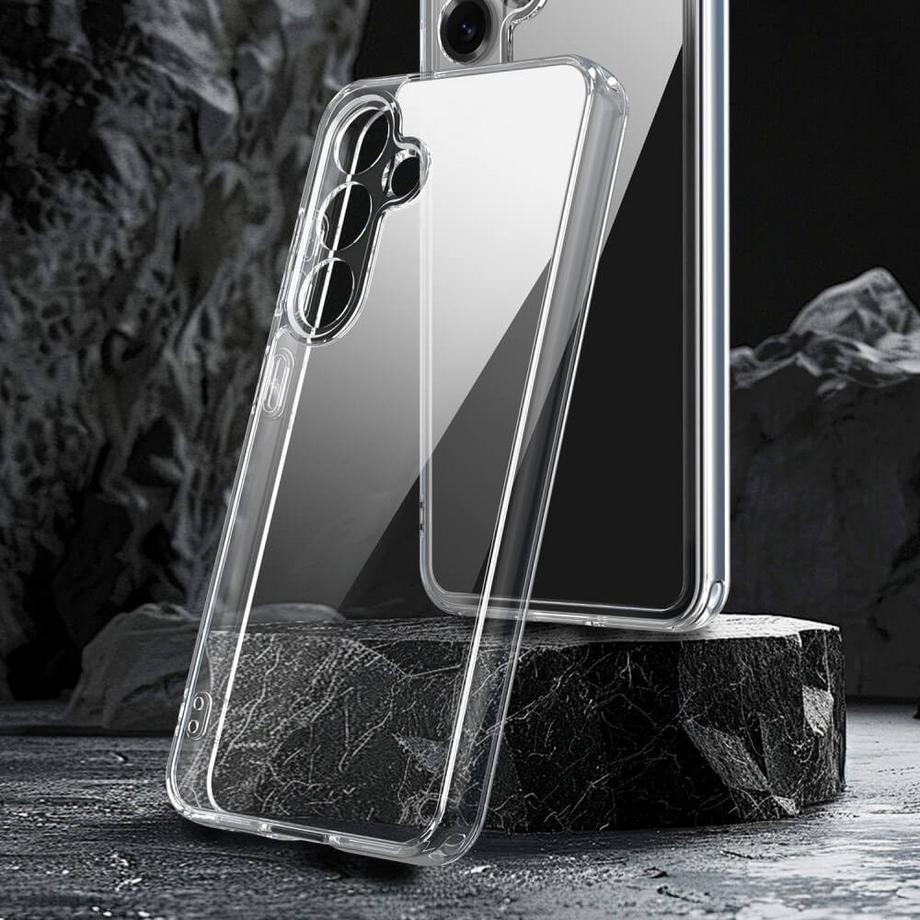 Cover-Discount  Galaxy S25+ / S24+ Plus - Coque acrylique protective avec protection de la caméra 