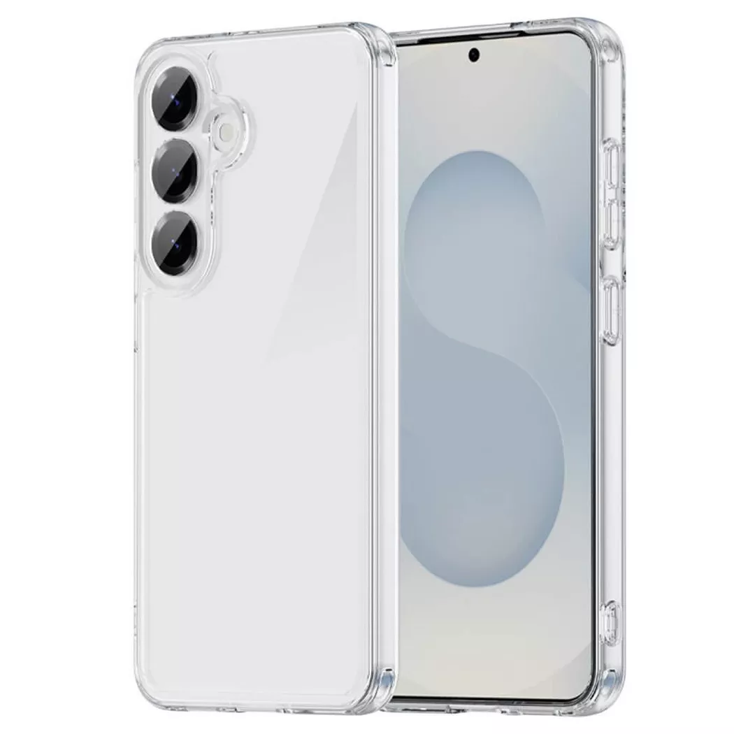 Cover-Discount - Galaxy S25+ / S24+ Plus - Acryl-Handyhülle mit Bumper und Kameraschutz, Transparent