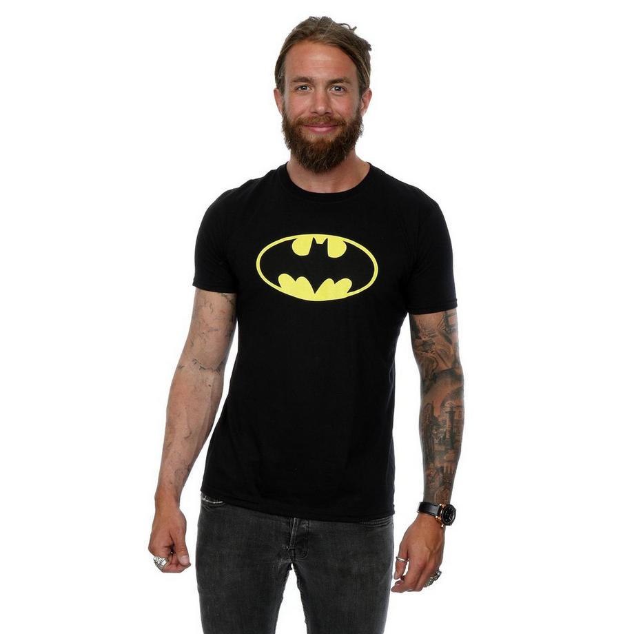 DC COMICS T-shirt à manches courtes avec logo Batman  