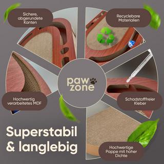 Activity-board  Kratzbrett - Beidseitig verwendbar + Karton austauschbar 