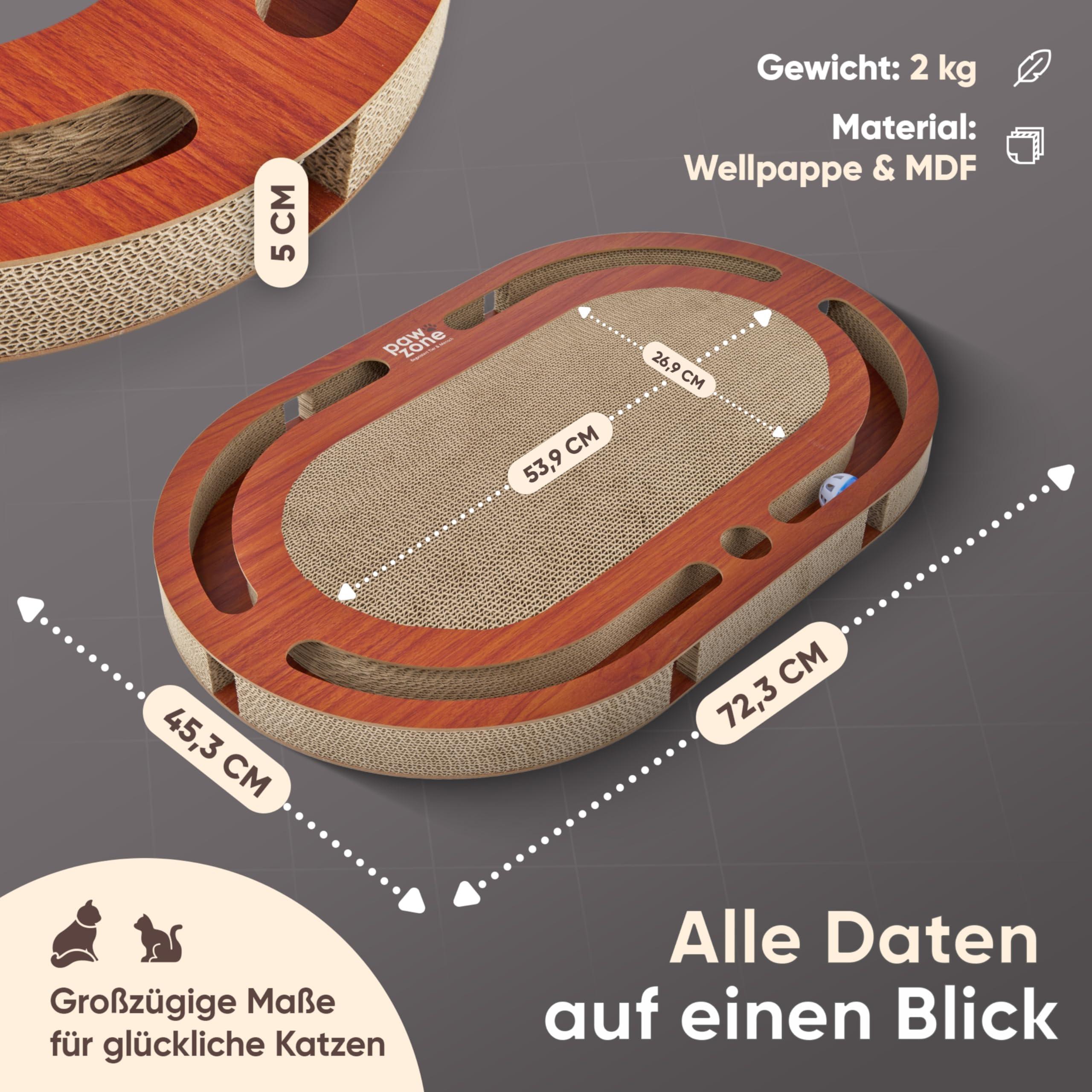 Activity-board  Kratzbrett - Beidseitig verwendbar + Karton austauschbar 
