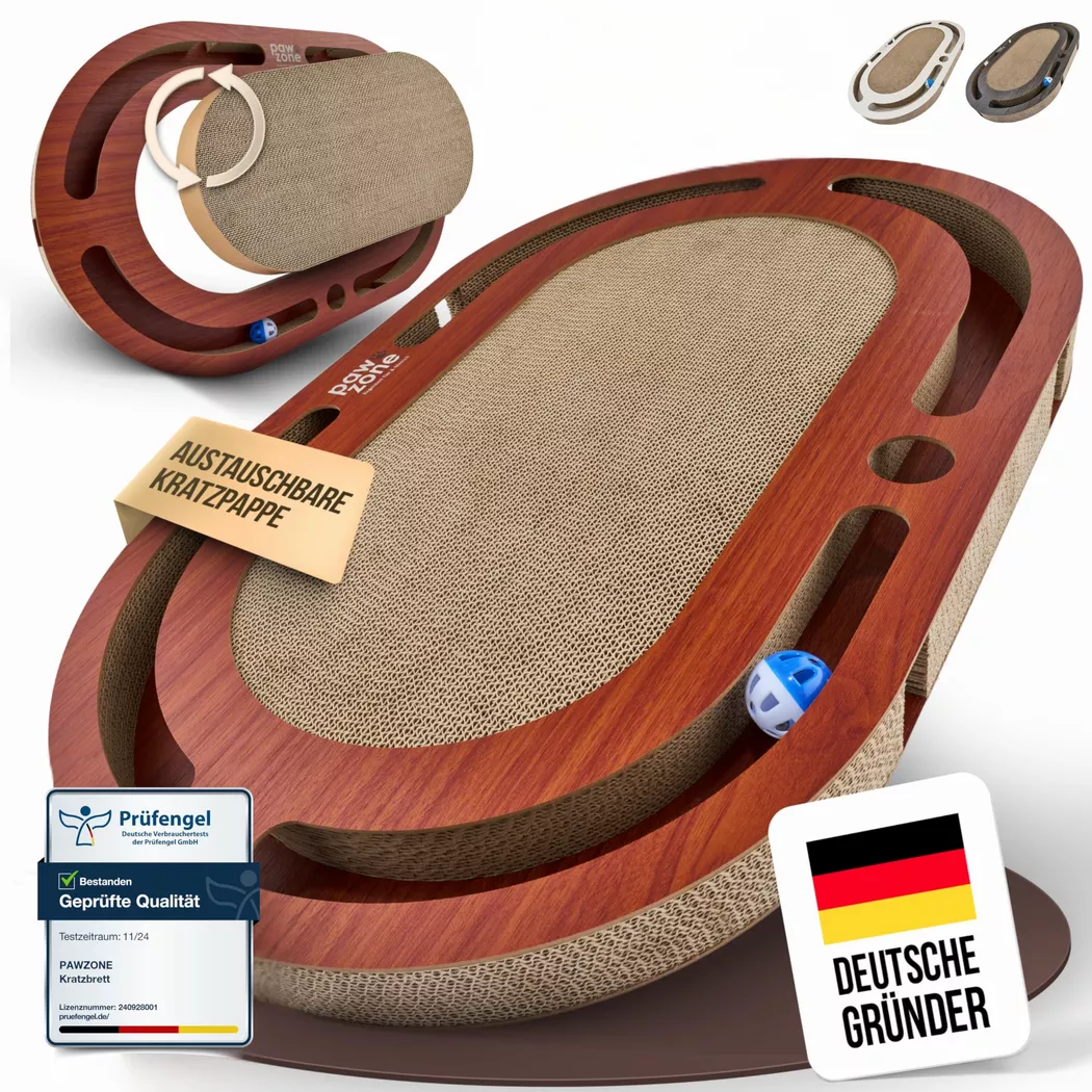 Activity-board - Kratzbrett - Beidseitig verwendbar + Karton austauschbar, One Size, Multicolor