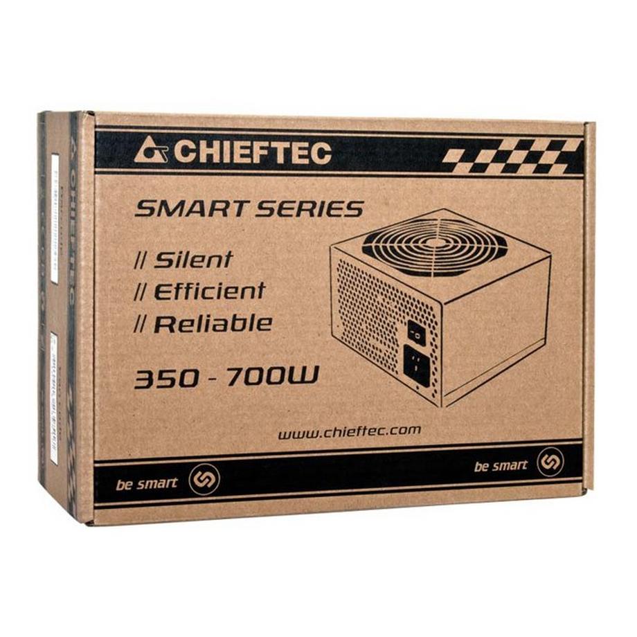 CHIEFTEC  Chieftec GPS-500A8 Netzteil 500 W 20+4 pin ATX ATX Schwarz 