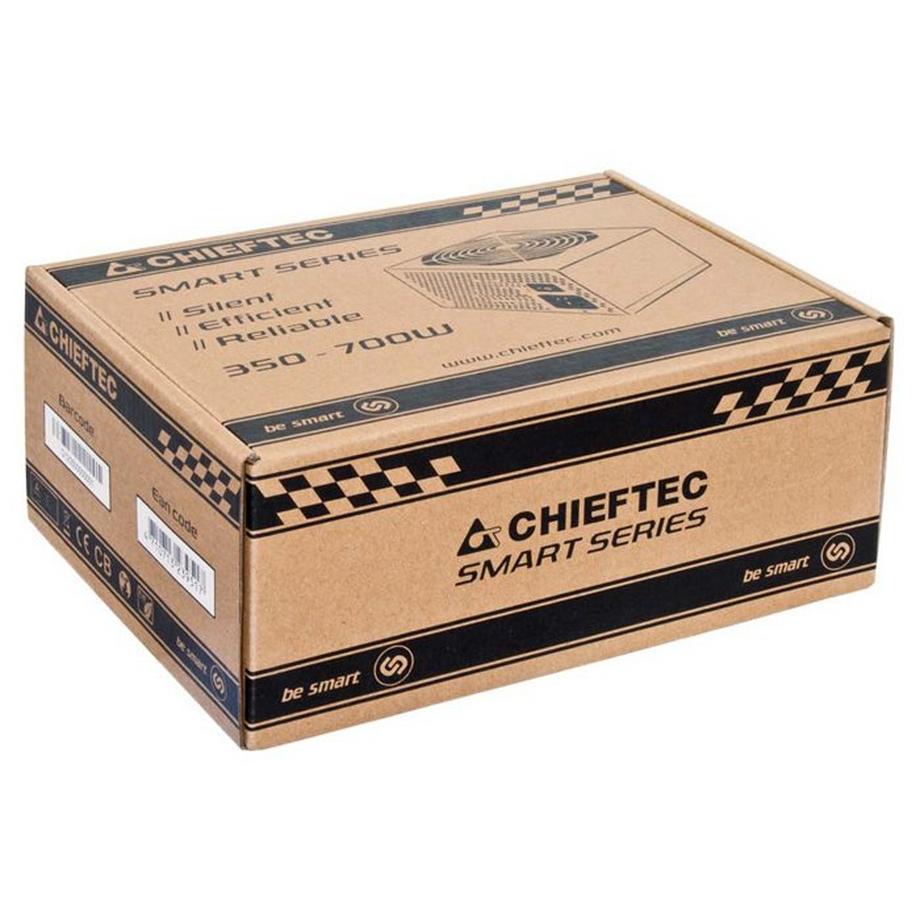 CHIEFTEC  Chieftec GPS-500A8 Netzteil 500 W 20+4 pin ATX ATX Schwarz 